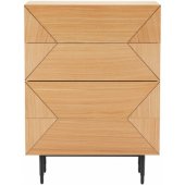 NATE 75x40xH102cm Oak