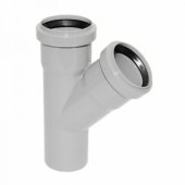Magnaplast Trójnik 45° kanalizacji wewnętrznej HETA 50mm (11520)