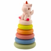 Soft Sensory Pyramid Unicorn Rubber ECO Colorful