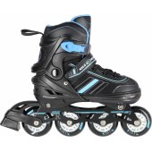 _7288063 NH18191 2in1 BLACK-BLUE SIZE M. L(39-43) INLINE SKATES WITH D