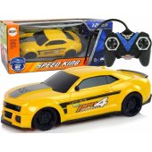 LeanToys Auto sportowe 1:24 zdalnie sterowane żółte