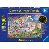 Ravensburger dėlionė 200 det. Fėjų šalis