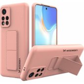 Xiaomi Poco M4 Pro 5G rožinis dėklas su atrama