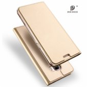 Premium magnetinis dėklas-knygutė Nokia 2, auksinis