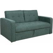 Sofa Bed JORGE 2-seater Green