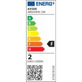 G4, 2W, 12V, 200Lm, 270°, 3000K warm white