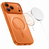 Magpeak MagSafe CC iPhone 17 Pro Max Cosmic Orange-Clear