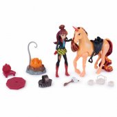 Spinmaster Unicorn Academy - Cinder®s Campfire Set (with Valentina, Ci