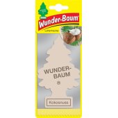 WunderBaum ODŚWIEŻACZ POWIETRZA - CHOINKA ZAPACHOWA KOKOS (23-007)