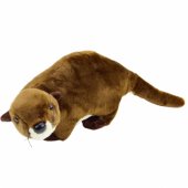 Plush Toy Otter Cuddly Toy Brown 37cm