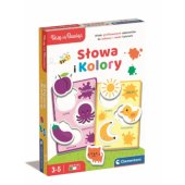 Mokomasis žaidimas Words and Colours Play and Learn lenkų kalba Cle