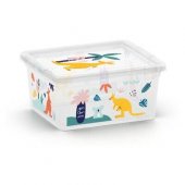 Box Animals Clear 2L 20x17x10cm