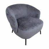Armchair GEMALA dark grey