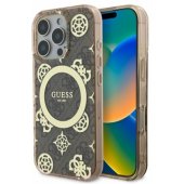 IML Peony On 4G fono „MagSafe“ dėklas „iPhone 16 Pro Max“, rudas