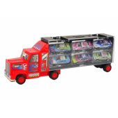 Transportavimo sunkvežimio ir lenktyninio automobilio rinkinys, 12 vnt.