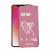 520D Full screen tempered glass for Apple iPhone 15 Black