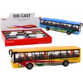 Miesto autobusas su frikcine pavara, 15 cm, metalinis