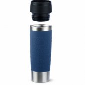 Emsa TRAVEL MUG Classic Grande thermal mug (dark blue/ stainless steel,