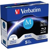 M-DISC BD-R 100GB 4x spausdinamas Jewel Case 5