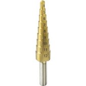 Dedra stepped cylindrical drill bit 7 4 5 6 10 11 12 8 9mm (WMST0412)
