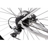 Gravel bike Aspre1 2025 XL silver-red
