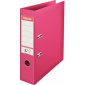 Segregator Esselte No.1 dźwigniowy A4 75mm różowy (811313)