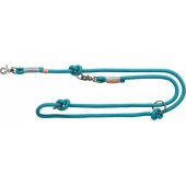 Trixie Be nordic adjustable leash, for dog, petrol/ bright petrol/ brigh