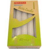 Table Candle White Ø2x17cm 10pcs