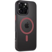 "MagForce Hyperstealth 2.0 Cover iPhone 16 Pro Max" Black-Red