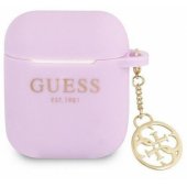 GUA2LSC4EU Charm Case for Airpods 1/ 2 Purple
