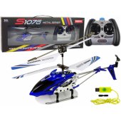 SYMA S107G helicopter + Remote control + Rechargeable battery Blue