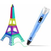 3D printing pen for creating figures from PLA / ABS Blue FUS3DPENBL