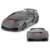 Nuotoliniu būdu valdomas sportinis automobilis Lamborghini Sesto Elemento 1:18, pilkas