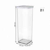 Loft - skanėstų indas - 2 l baltas