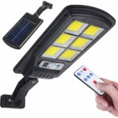 Maclean Solarna lampa uliczna LED z czujnikiem ruchu i pilotem Maclean