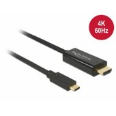 Delock Cable USB Type-C male > HDMI male (DP Alt Mode)4K 60 Hz