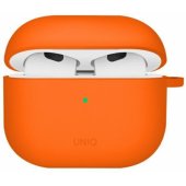 Nexo Case AirPods 4 + Ear Hooks Silicone Volt Orange