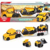Dickie DICKIE Construction Volvo Micro Builder autovežio rinkinys, 32 cm