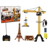 Construction crane Controlled by R/ C remote control 90 cm high Eiffel