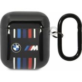 Multiple Colored Lines AirPods 1/ 2 cover black