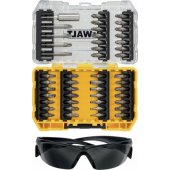 _4737867 DeWALT antgalių rinkinys, 47 vnt. ir akiniai