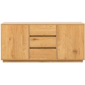 SACHA 160x40xH80cm Melamine with Oak Bark