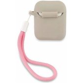 GUACA2LSVSGP Vintage case for Airpods 1/ 2 Grey