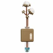 Construction Blocks Cotton Flower Branch in a Vial 392 pcs.