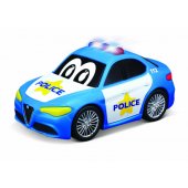 BB JUNIOR Alfa Romeo Giulia policijos automobilis su šviesomis ir garsais