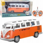 Retro City nuotoliniu būdu valdomas autobusas, RC, šviesos, 1:30