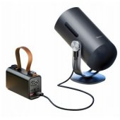 Freedo Portable Projector with Stand Gray + Powerbank