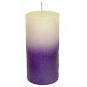 Candle Rustik Violet Ø6x12cm