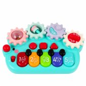 Interactive Piano For Kids Gears Blue