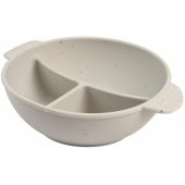 Silicone suction bowl DOTS 3 360ml 51/ 403 Grey